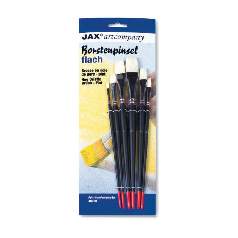 Borstenpinsel Set flach